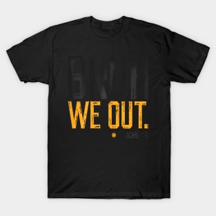 Bruh We Out Teachers Student  Last Day Of School Summer T-Shirt